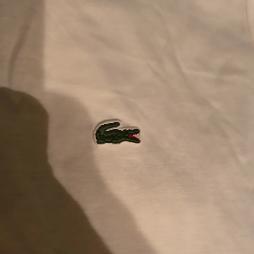 Lacoste Men's Classic White Tee - Picture 2 of 5